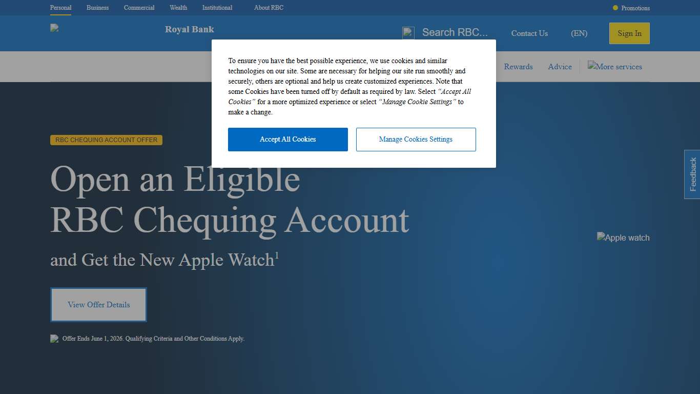 Welcome to RBC Personal Banking - RBC Royal Bank