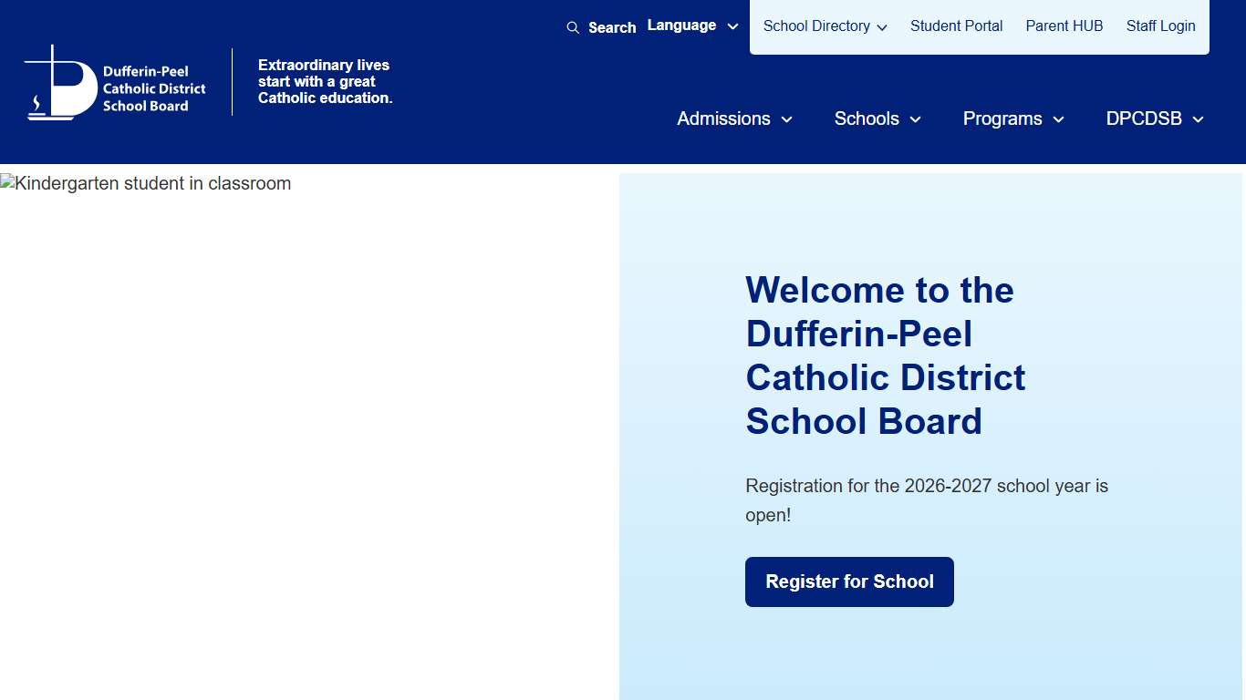 Home | Dufferin-Peel Catholic District School Board